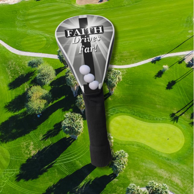 Faith Drives Far Golf Headcover (Von Creator hochgeladen)