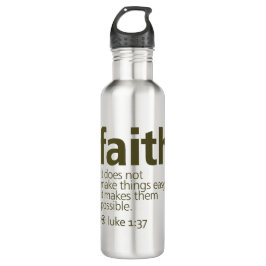 Faith Edelstahlflasche