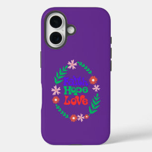 Faith espérance amour iphone 16 coque