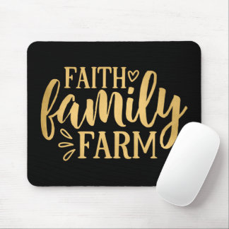 Faith Family Farm Mousepad