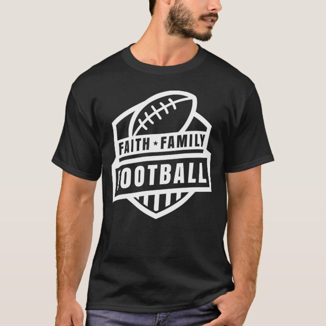 Faith Family Football TShirt (Devant)