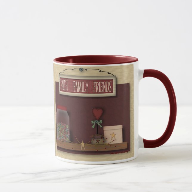 Faith Family Friends Tasse (Rechts)
