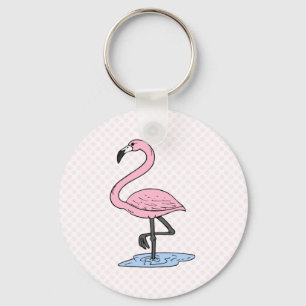 Faith Flamingo Schlüsselanhänger