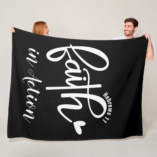Faith - Fleece Blanket, 60"x80" (Beispiel)