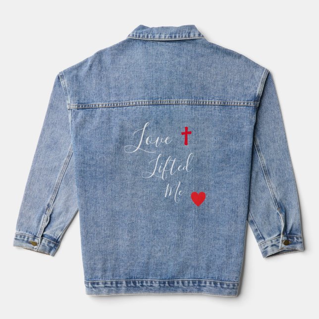 FAITH GIFTS COLLECTION - Damen Jeansjacke (Rückseite)