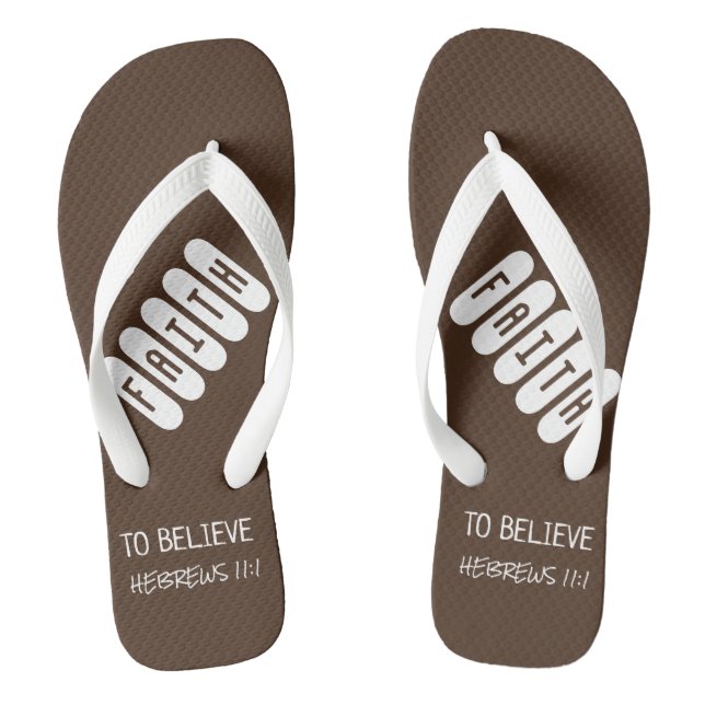 Faith Gifts Collection - Flip Flops (Fußbett)