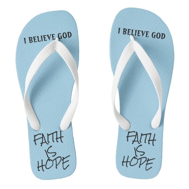 Faith Gifts Collection - Flip Flops (Fußbett)