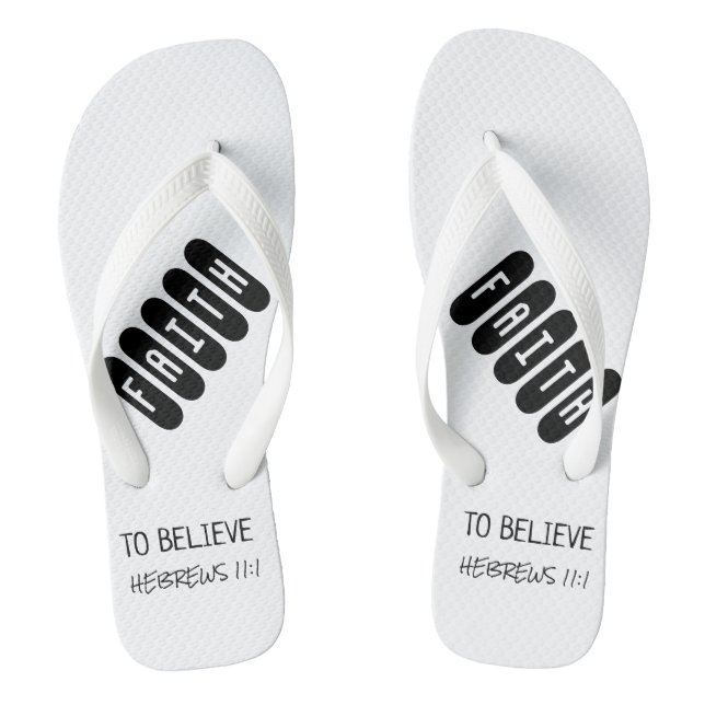 Faith Gifts Collection - Flip Flops (Fußbett)