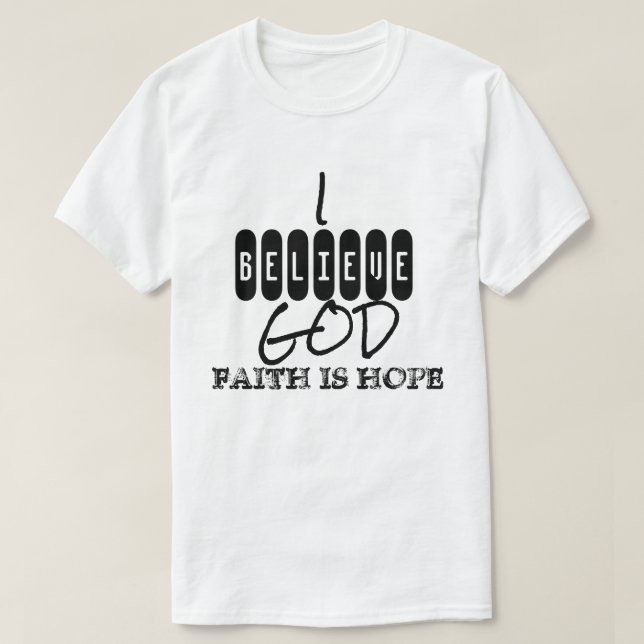 Faith Gifts Collection T - Shirt (Design vorne)
