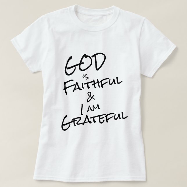 Faith Gifts Collection T-Shirt (Design vorne)
