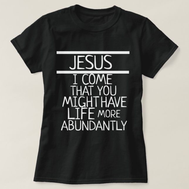 Faith Gifts Collection - T - Shirt (Design vorne)