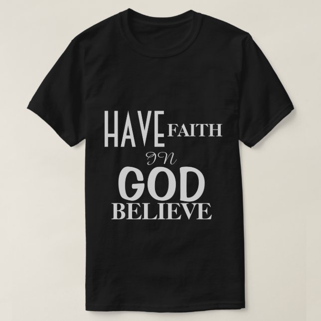 Faith Gifts Collection - T - Shirt (Design vorne)