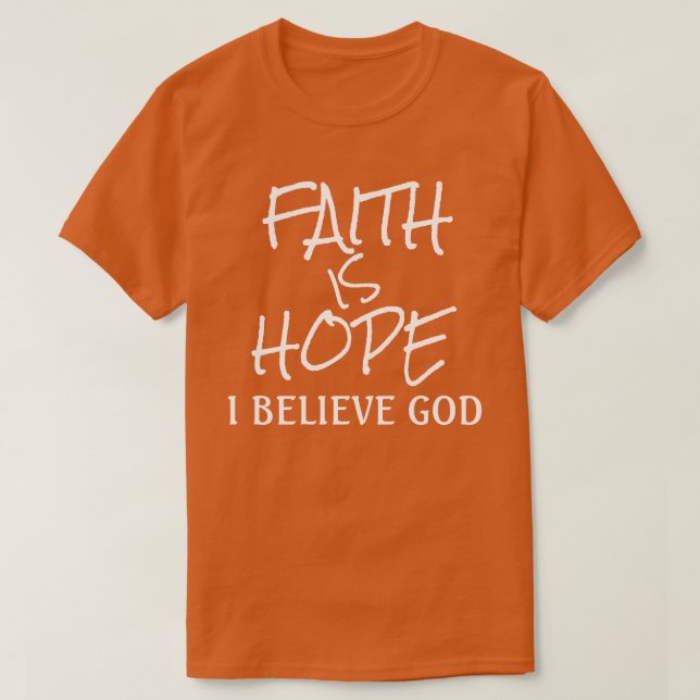 Faith Gifts Collection T - Shirt (Design vorne)