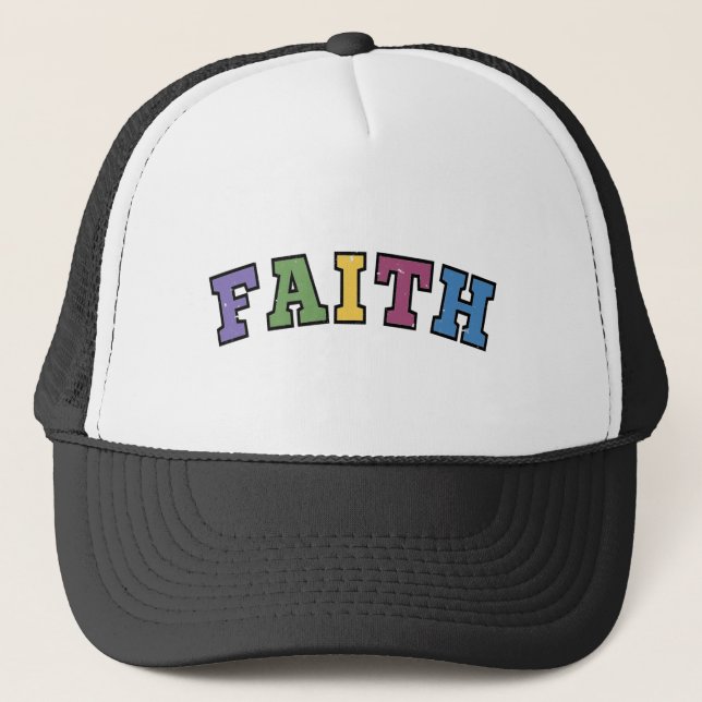 Faith Good Freitag Ostern Truckerkappe (Vorderseite)