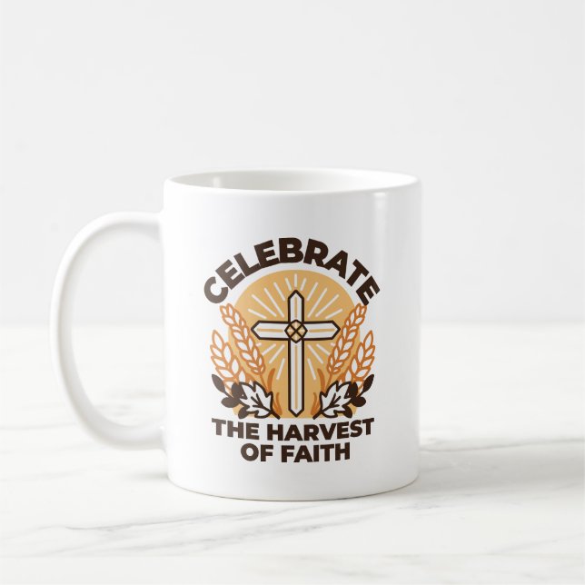 Faith Harvest Celebration - Inspiration Art Kaffeetasse (Links)