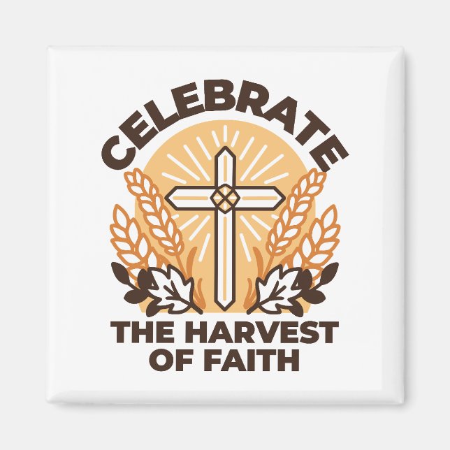 Faith Harvest Celebration - Inspiration Art Magnet (Vorne)