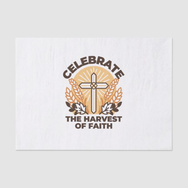 Faith Harvest Celebration - Inspiration Art Seidenpapier (Vorderseite)