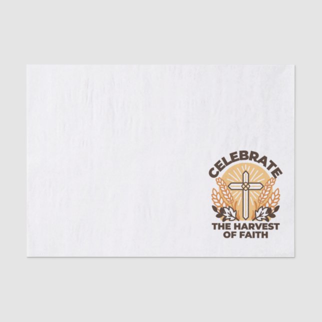 Faith Harvest Celebration - Inspiration Art Seidenpapier (Vorderseite)