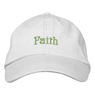 Faith Hat Bestickte Kappe