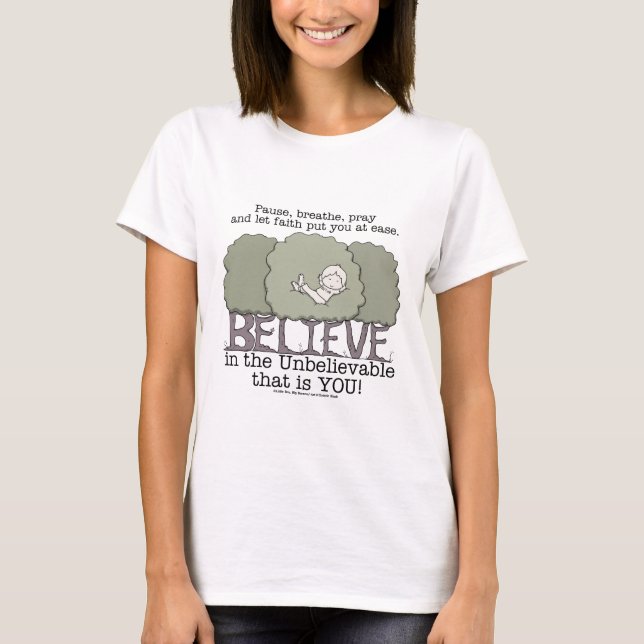 Faith hat dich in Ease versetzt T-Shirt (Vorderseite)