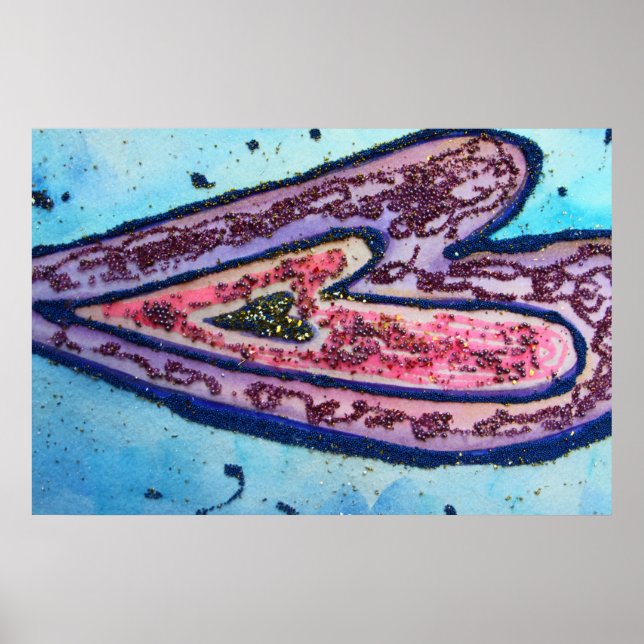 Faith Heart Poster Print (Vorne)