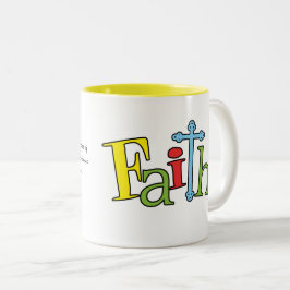 Faith Hebrews 11:1 Tasse
