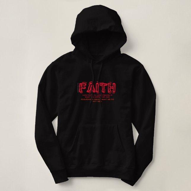 FAITH HOODIE (Design vorne)