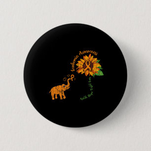 Faith Hope Fight Liebe Leukemia Awareness Ribbon G Button