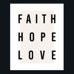 Faith Hope Liebe Box Poster<br><div class="desc">Faith Hope Liebe Box</div>