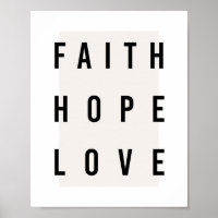 Faith Hope Liebe Box