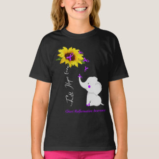 Faith Hope Liebe Chiari Malformation Bewusstsein T-Shirt