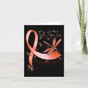 Faith Hope Liebe Dragonfly RSD CRPS Bewusstsein Karte