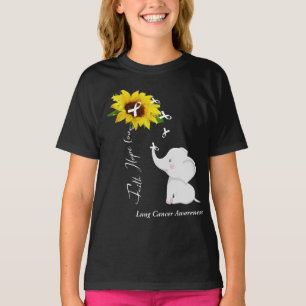 Faith Hope Liebe Lungenkrebs Bewusstsein T-Shirt