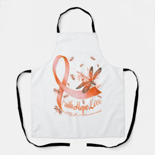 Faith Hope Liebe MS Awareness Dragonfly Schürze