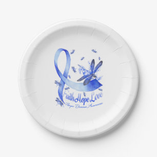 Faith Hope Liebe Pompe Disease Awareness Dragonfly Pappteller