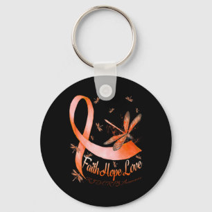 Faith Hope Liebe RSD CRPS Awareness Dragonfly Schlüsselanhänger