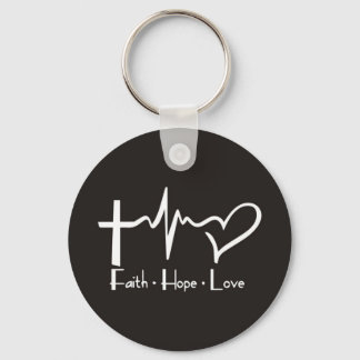 Faith Hope Liebe Schlüsselanhänger