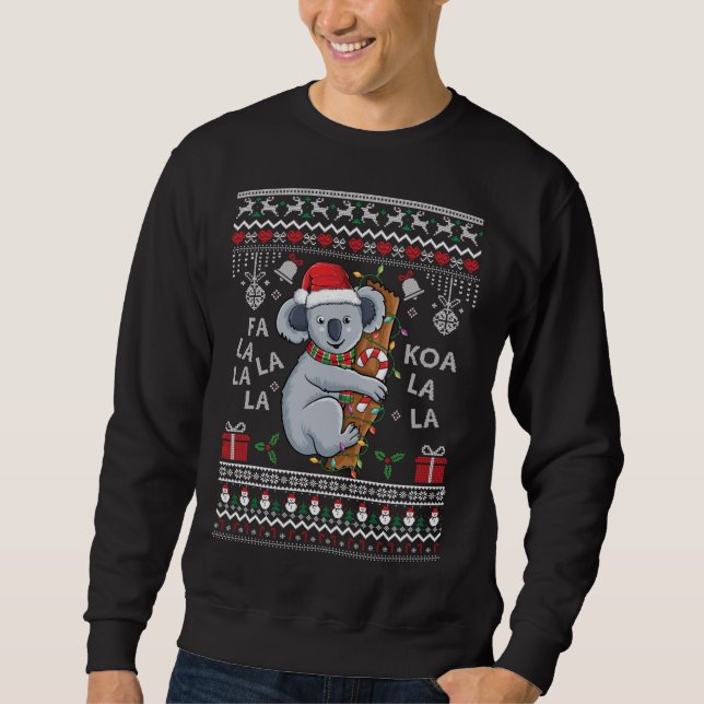 Faith Hope Liebe Snowman Christmas Pajama Niedlich Sweatshirt (Vorderseite)