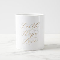 Faith Hope Liebe Specialty Tasse
