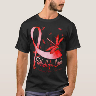 Faith Hope Liebe Substanz Missbrauch Bewusstsein D T-Shirt
