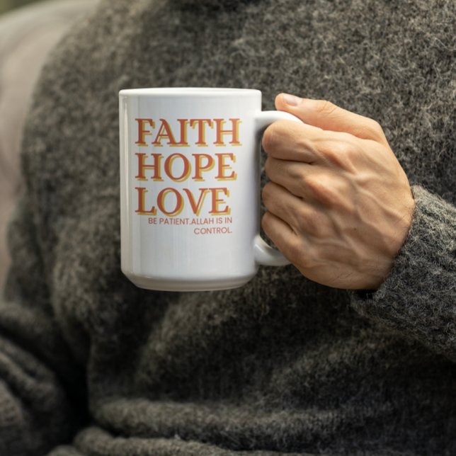 Faith.Hope.Love Kaffeetasse (Von Creator hochgeladen)