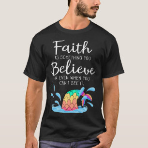 Faith Inspiration Message Unicorn T-Shirt