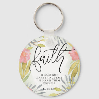 Faith Inspirational Gift Schlüsselanhänger