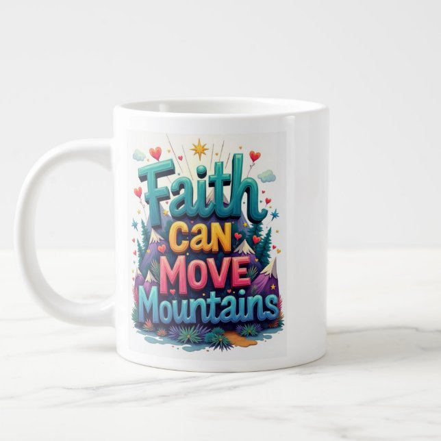 Faith Jumbo-Tasse (Links)