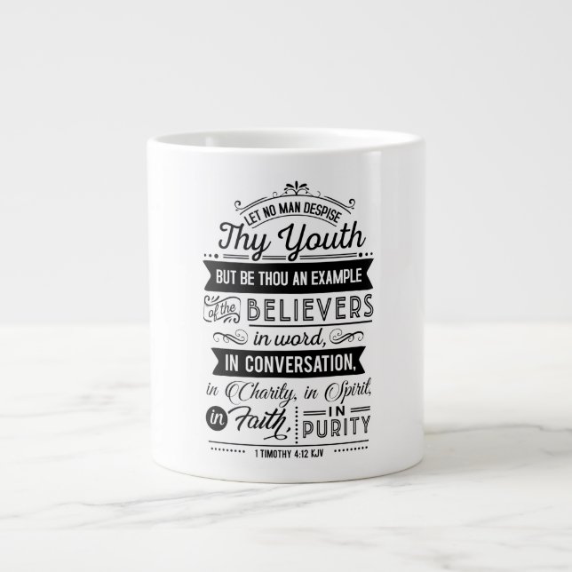 Faith-Jumbo-Tasse Jumbo-Tasse (Vorderseite)