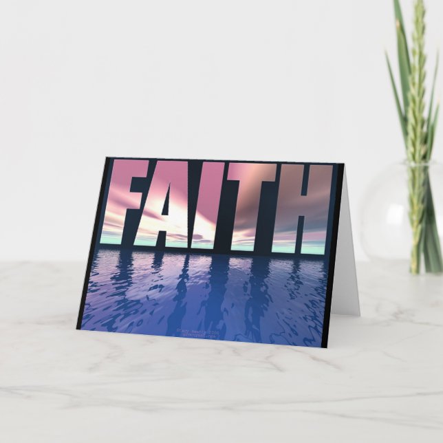 Faith Karte (Vorderseite)