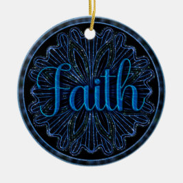 Faith Keramik Ornament