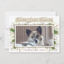 Faith Liebe Family Festive Pine Branch Weihnachten