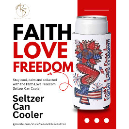 Faith Liebe Freedom Seltzer Can Cooler Selters Dosenkühler