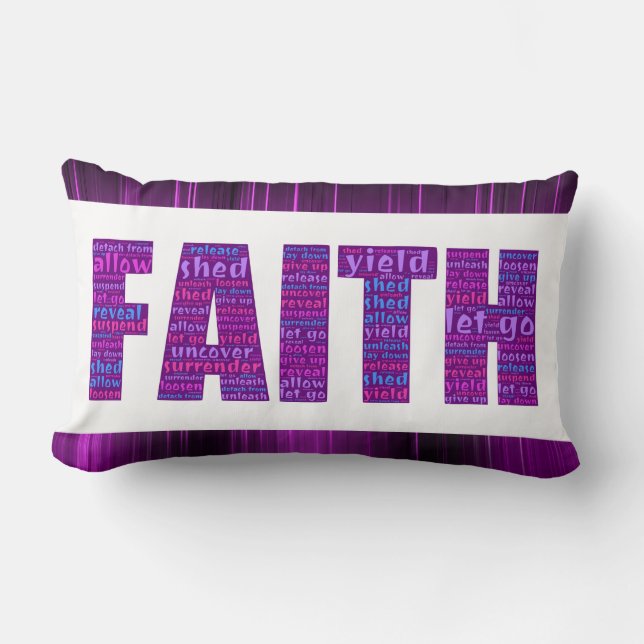 Faith lumbar coussin (Recto)